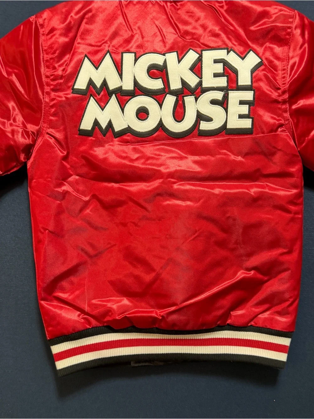 NWT Satin Size XS Headgear Classics Mickey Mouse Jacket
